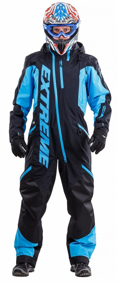 Комбинезон мужской DRAGONFLY Extreme Black Blue