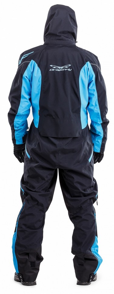 Комбинезон мужской DRAGONFLY Extreme Black Blue фото 3
