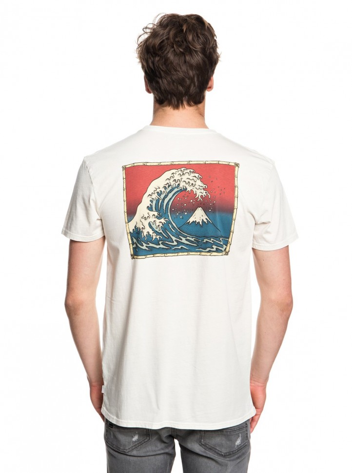 Футболка QUIKSILVER Theoriginalmtnw M Oatmeal фото 3