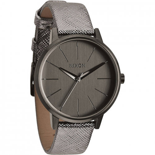 Часы NIXON Kensington Leather A/S Gunmetal Shimmer