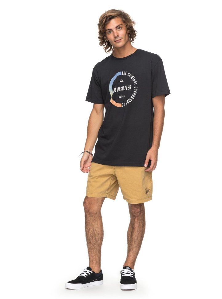 Футболка мужская QUIKSILVER Ssclassirevenge M Black фото 2