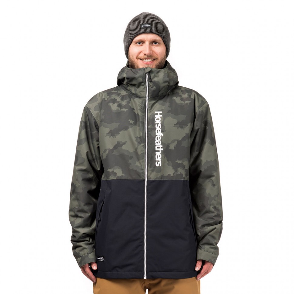 Куртка для сноуборда мужская HORSEFEATHERS M Dagger Jacket Cloud Camo
