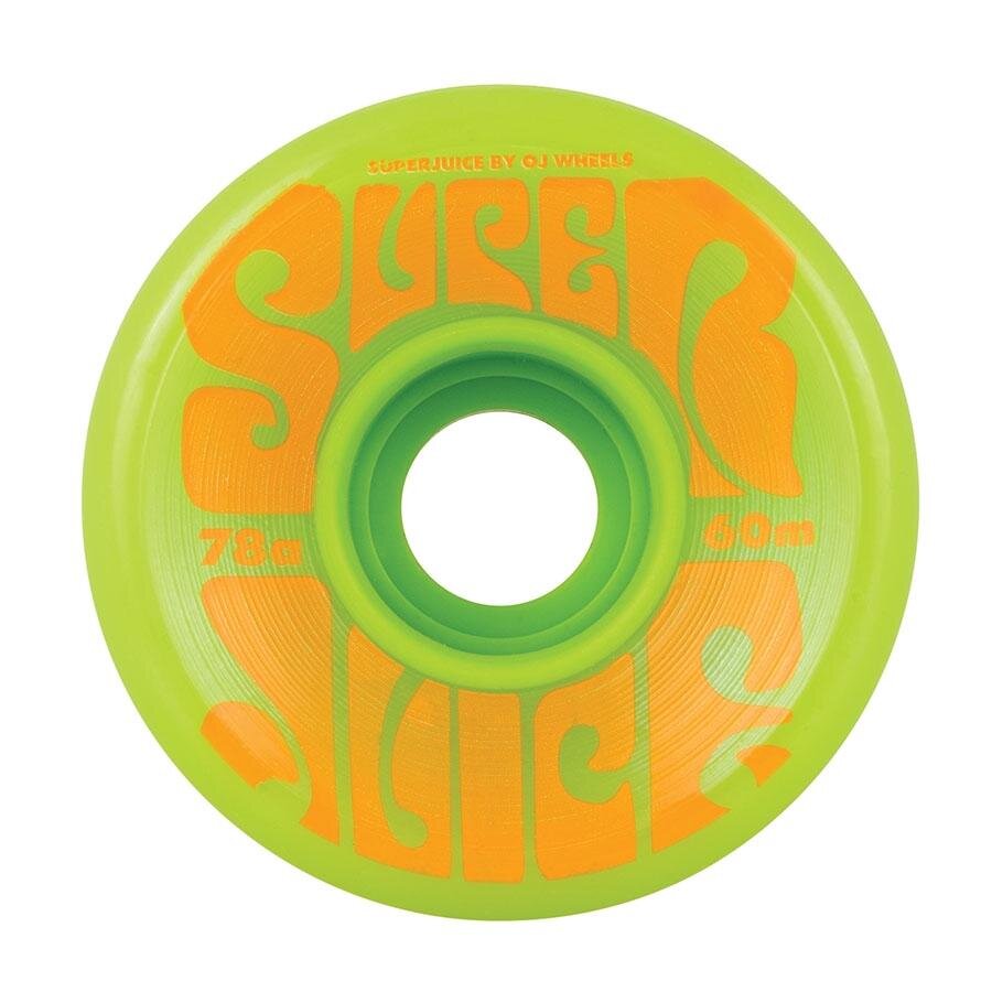 фото Колеса для лонгборда oj super juice green 78a 60mm 2021