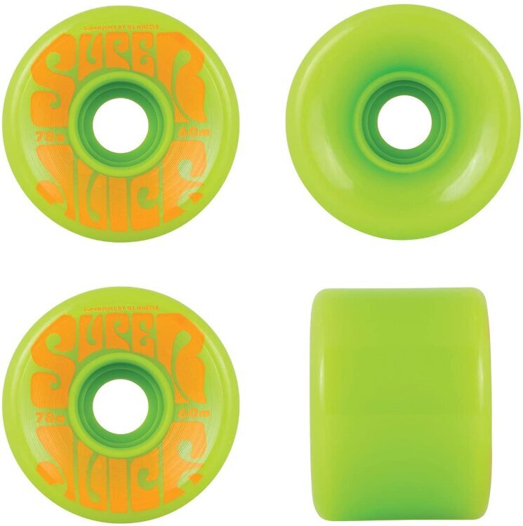 фото Колеса для лонгборда oj super juice green 78a 60mm 2021