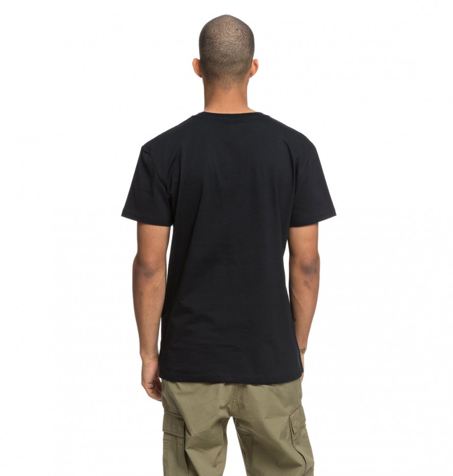 Футболка DC SHOES Camo Boxing Ss M Black фото 5