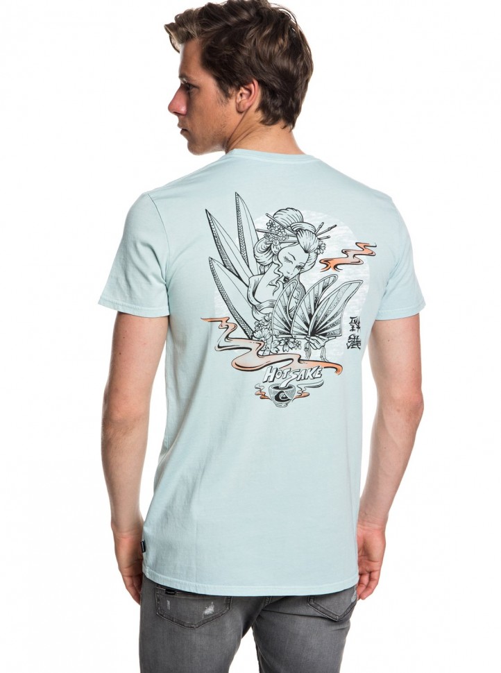 Футболка QUIKSILVER Hotsake M Blue Haze фото 3