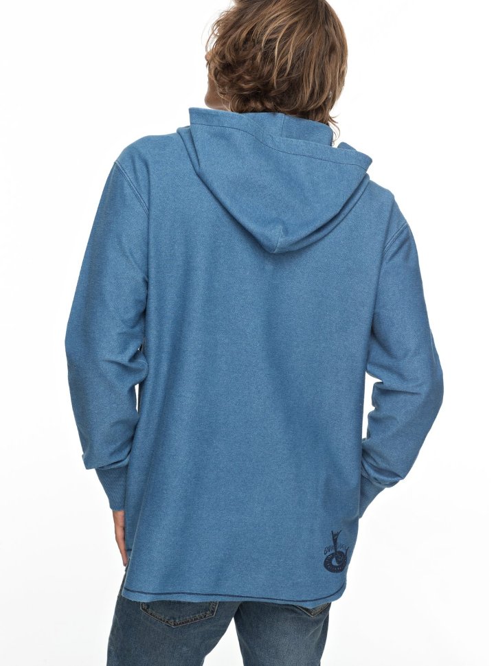 Джемпер мужской QUIKSILVER Desska M Blue Used фото 4