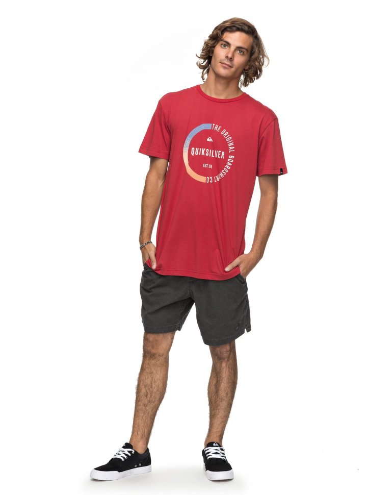 Футболка мужская QUIKSILVER Ssclassirevenge M Chili Pepper фото 2