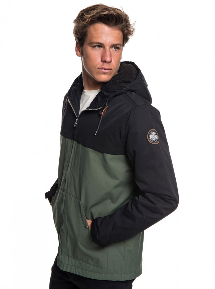Куртка QUIKSILVER Wanna M Black/Thyme фото 2