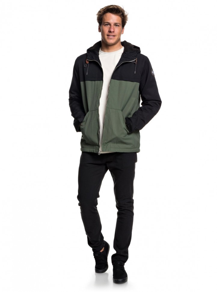 Куртка QUIKSILVER Wanna M Black/Thyme фото 4