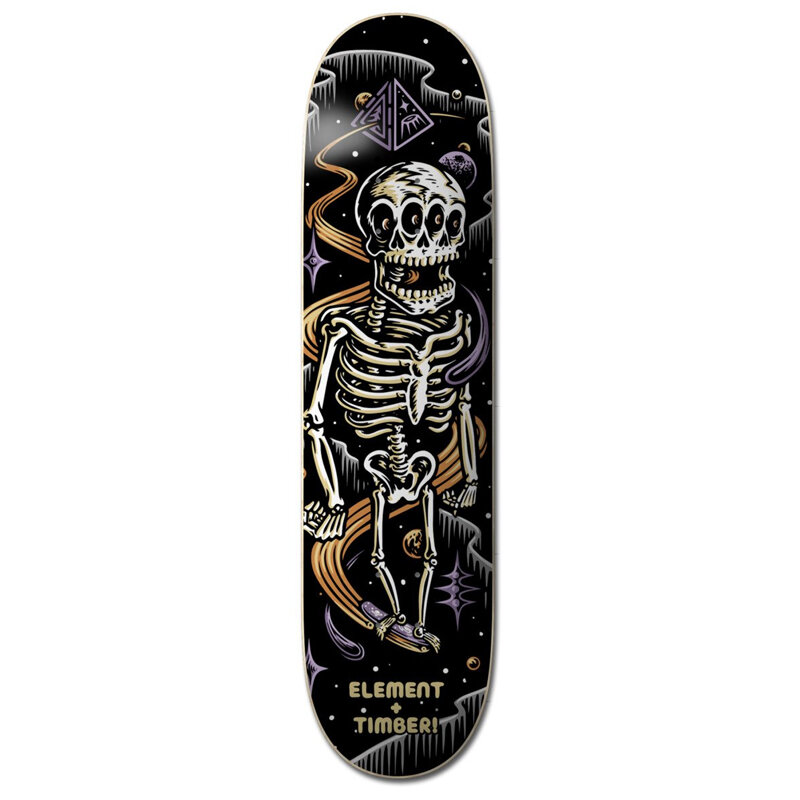 фото Дека для скейтборда element timber skeleton 8 дюйм 2022