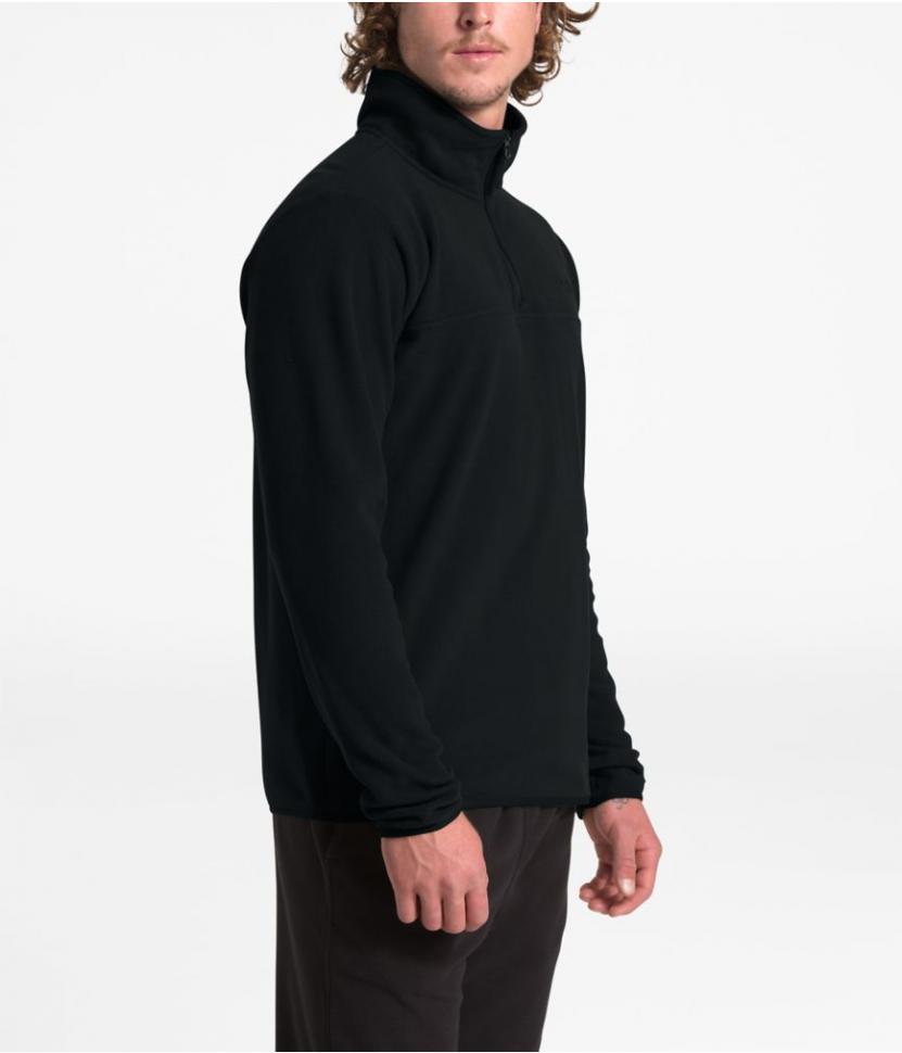 Флисовая толстовка 1/4 THE NORTH FACE M 100 Glacier 1/4 Zp Tnf Black фото 5