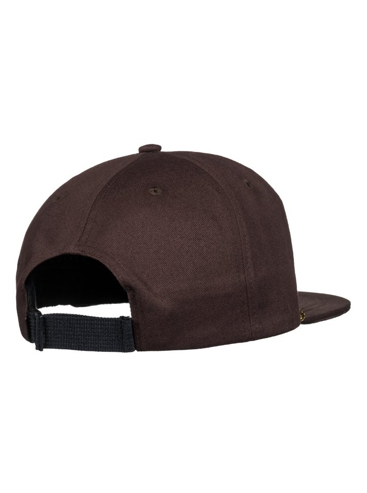 Кепка-бейсболка мужская QUIKSILVER Fold Snapper Chocolate Brown фото 3