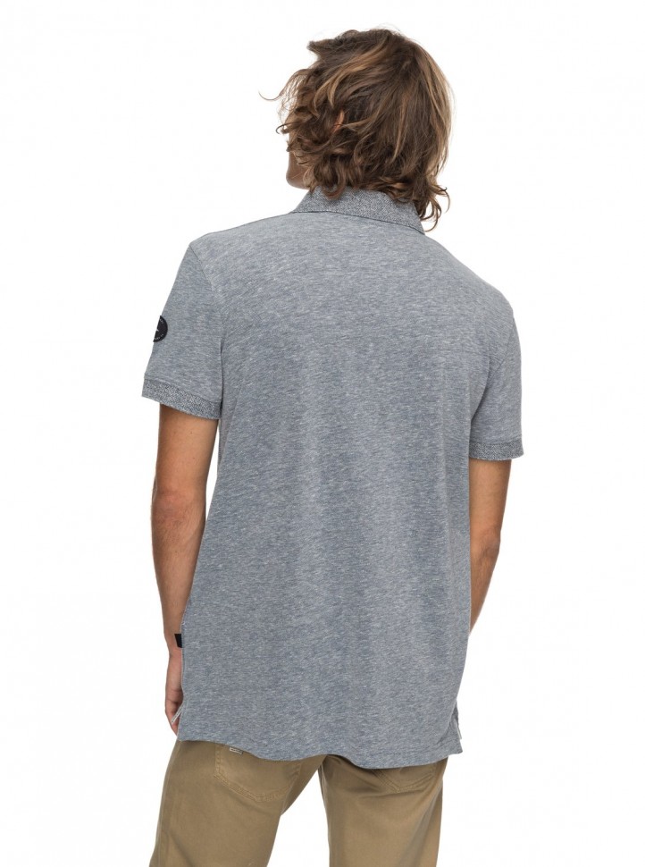 Рубашка-поло мужская QUIKSILVER Shdpolo M Vintage Indigo Heather фото 3