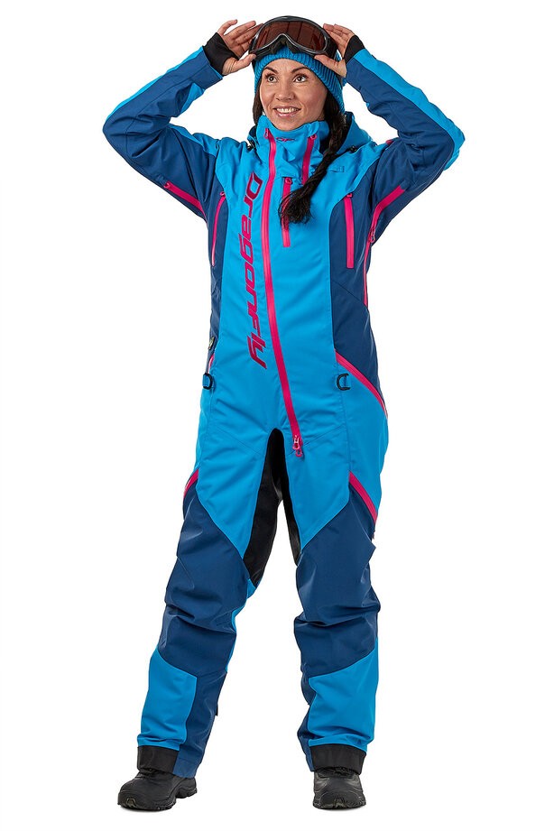 Комбинезон женский DRAGONFLY Extreme Blue фото 2