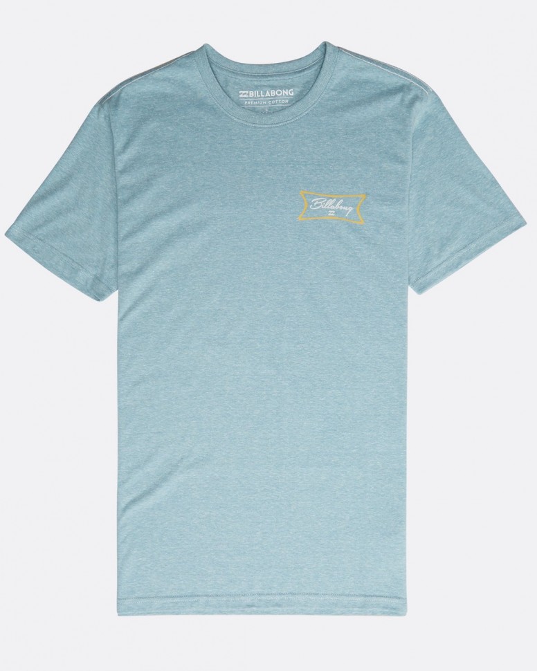 Футболка мужская BILLABONG Riverside Tee Ss Aqua Blue фото 4