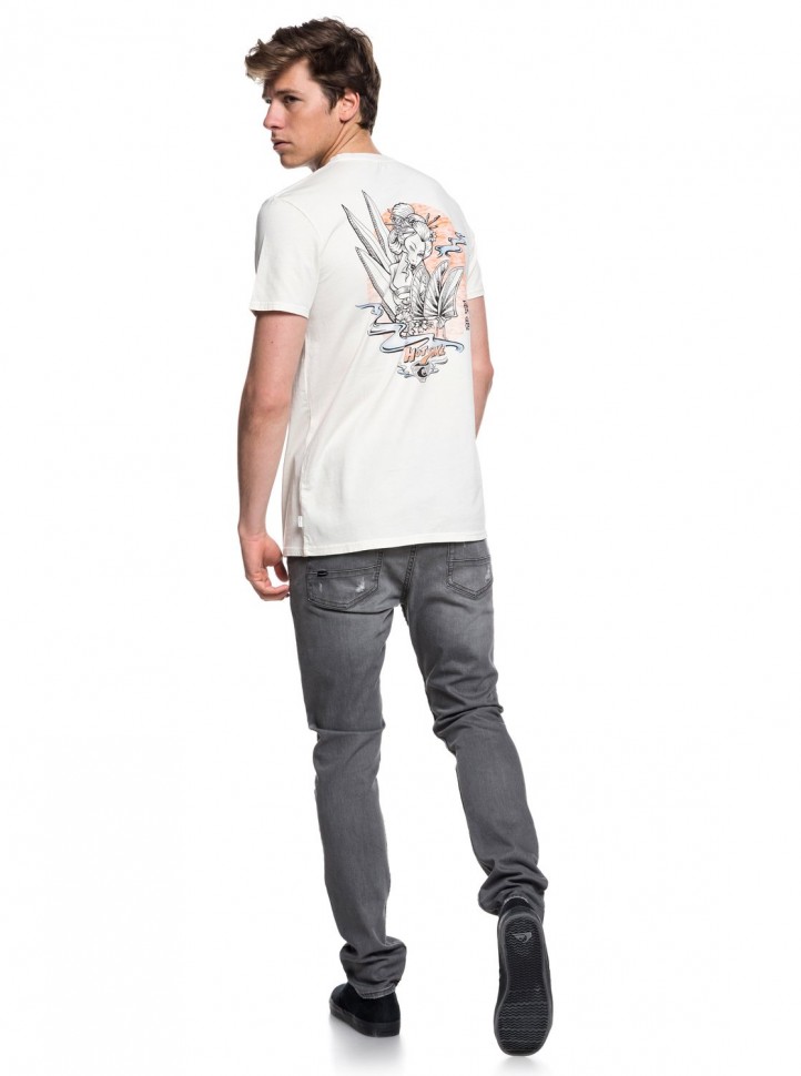 Футболка QUIKSILVER Hotsake M Oatmeal фото 2