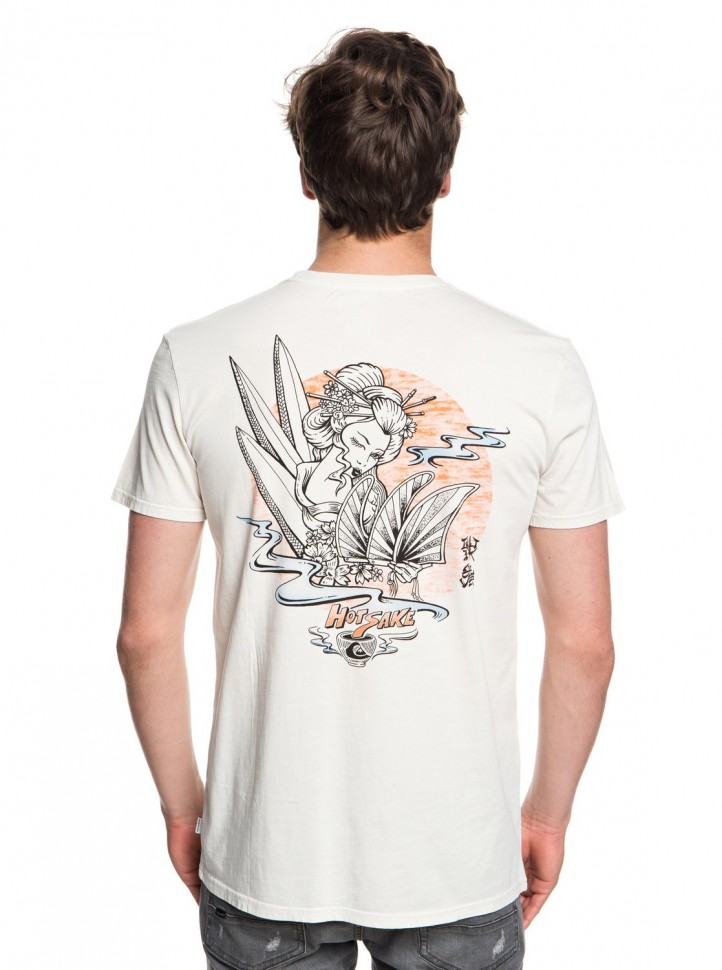 Футболка QUIKSILVER Hotsake M Oatmeal фото 3