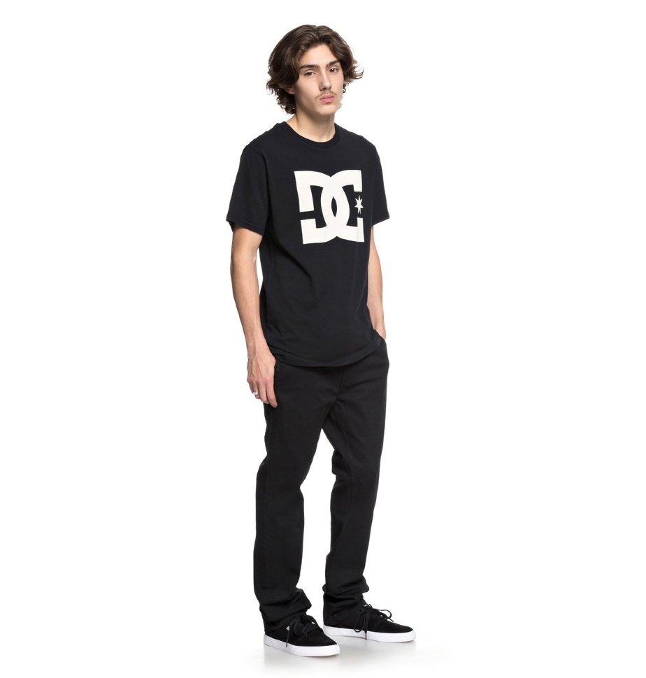 Брюки мужские DC SHOES Wrk Slm Chno 32 M Black фото 3