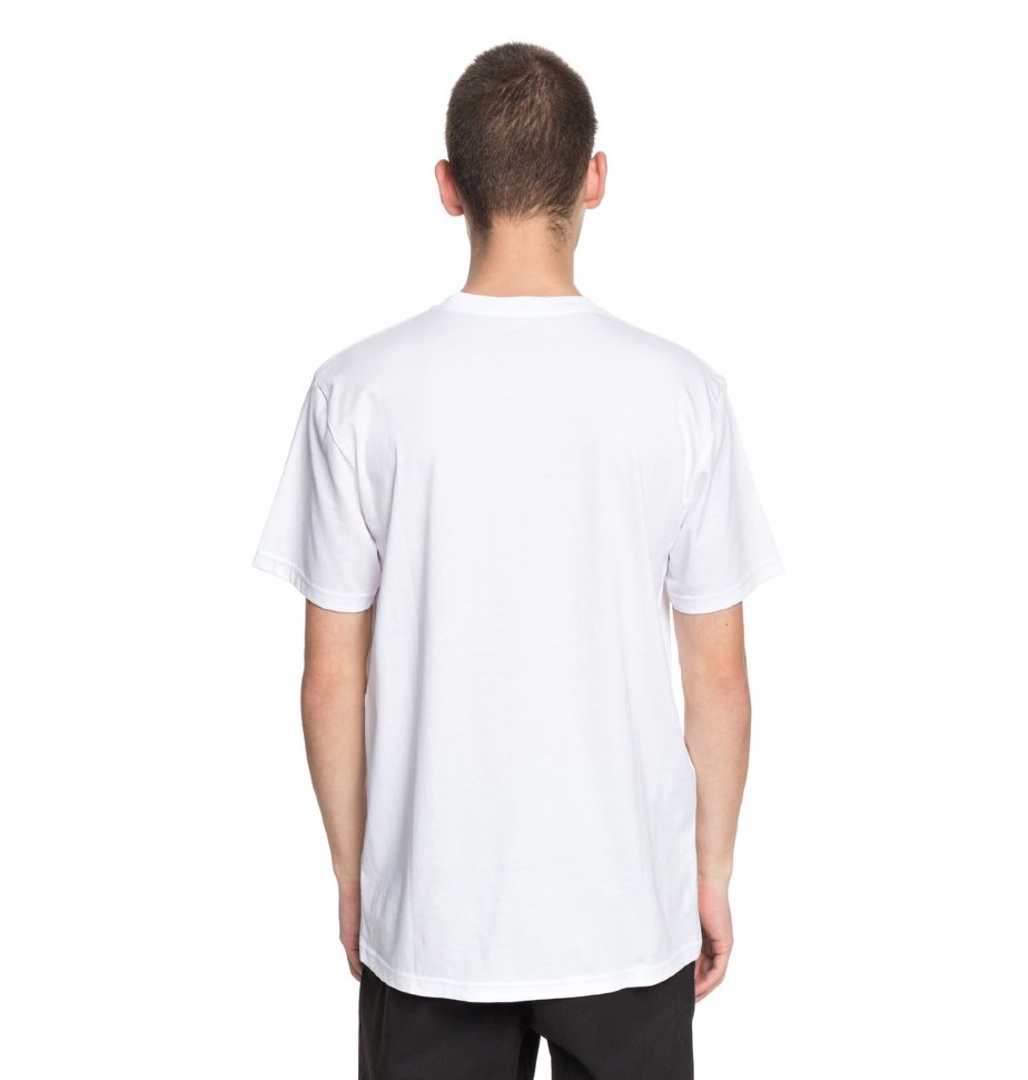 Футболка мужская DC SHOES Renewal Ss M Snow White фото 3