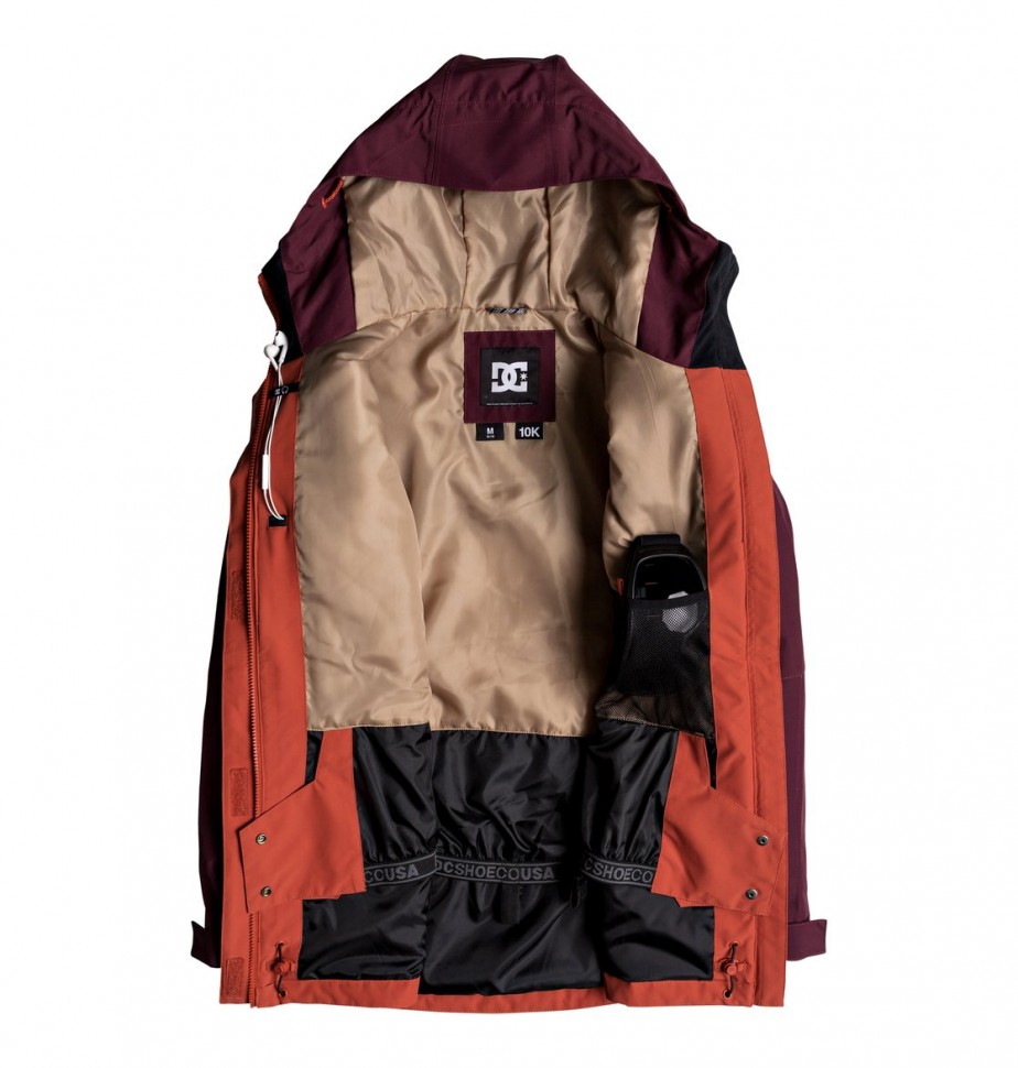 Куртка для сноуборда женская DC SHOES Cruiser Jkt J Winetasting фото 3