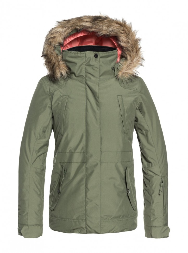 Куртка для сноуборда детская ROXY Tribe Girl Jk G Four Leaf Clover