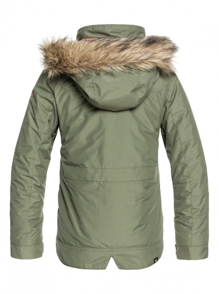 Куртка для сноуборда детская ROXY Tribe Girl Jk G Four Leaf Clover фото 2