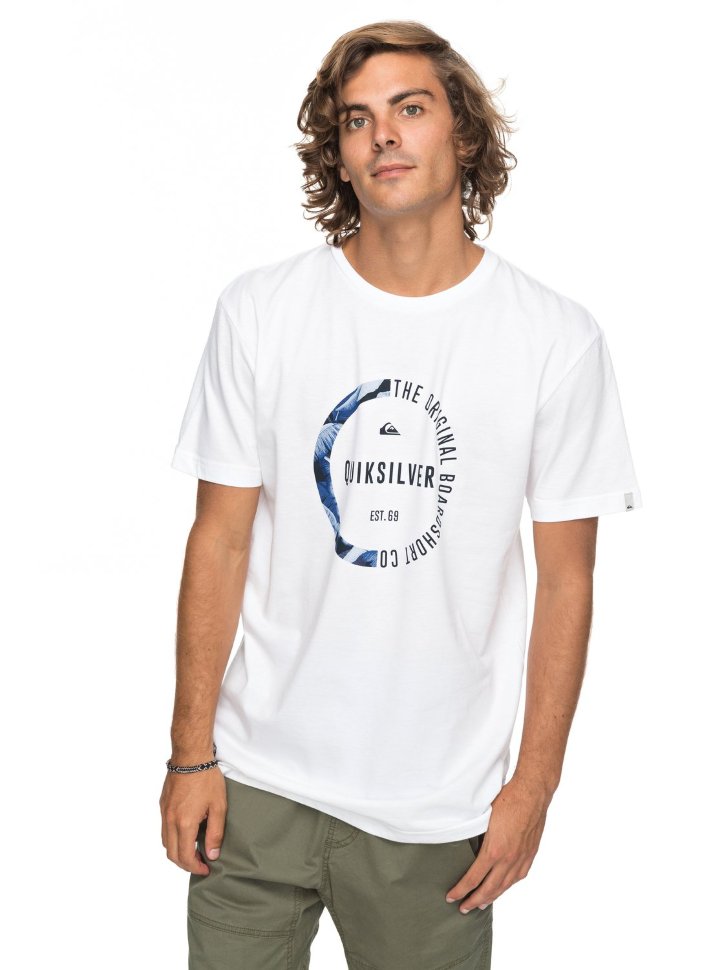 Футболка мужская QUIKSILVER Ssclassirevenge M White