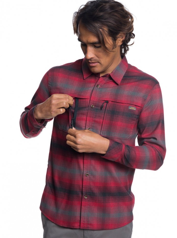 Сорочка QUIKSILVER Thermohyperflan M Rio Red фото 2