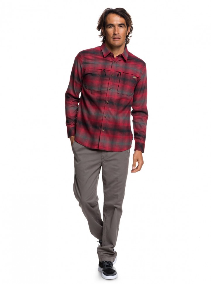 Сорочка QUIKSILVER Thermohyperflan M Rio Red фото 3