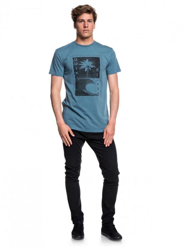 Футболка QUIKSILVER Destroyedreali M Tapestry фото 2
