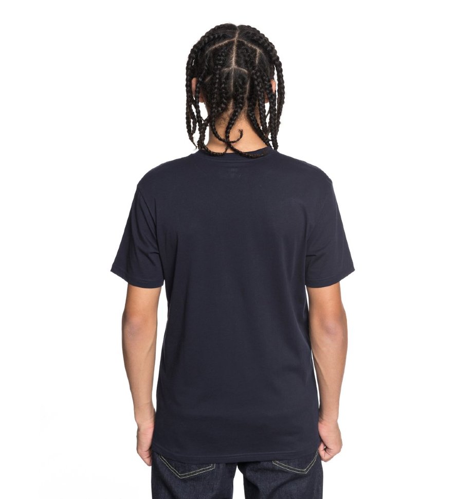 Футболка мужская DC SHOES Line Up The Way M Dark Indigo фото 3