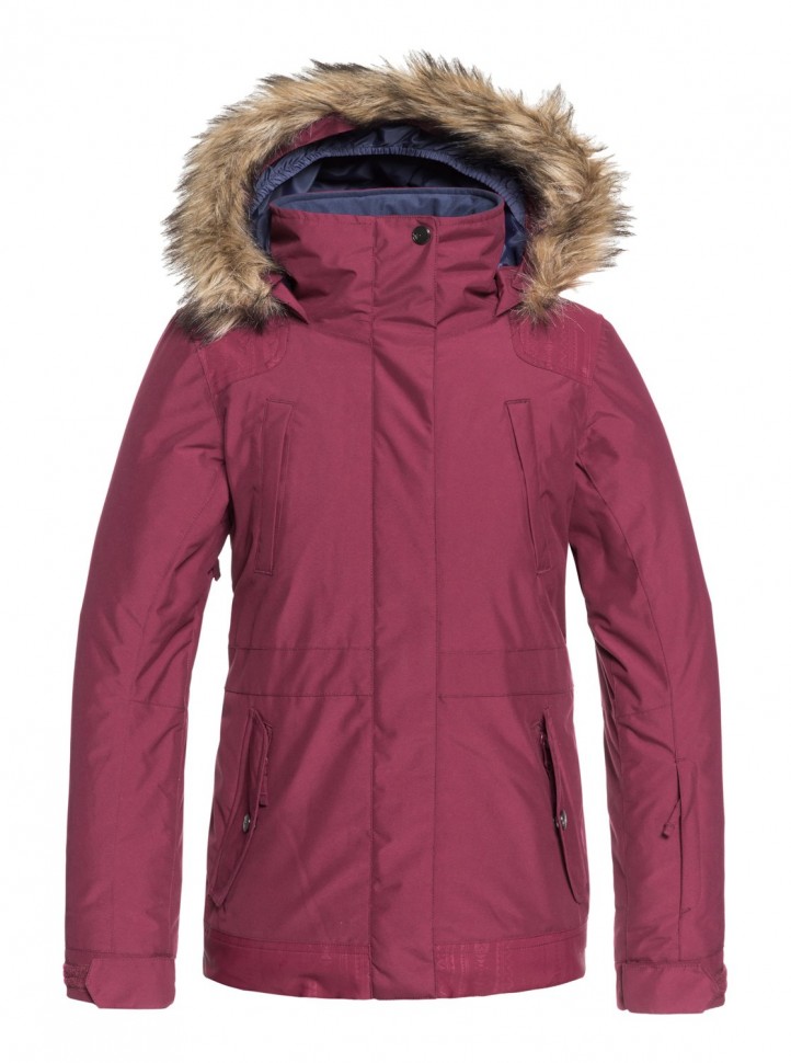 Куртка для сноуборда детская ROXY Tribe Girl Jk G Beet Red