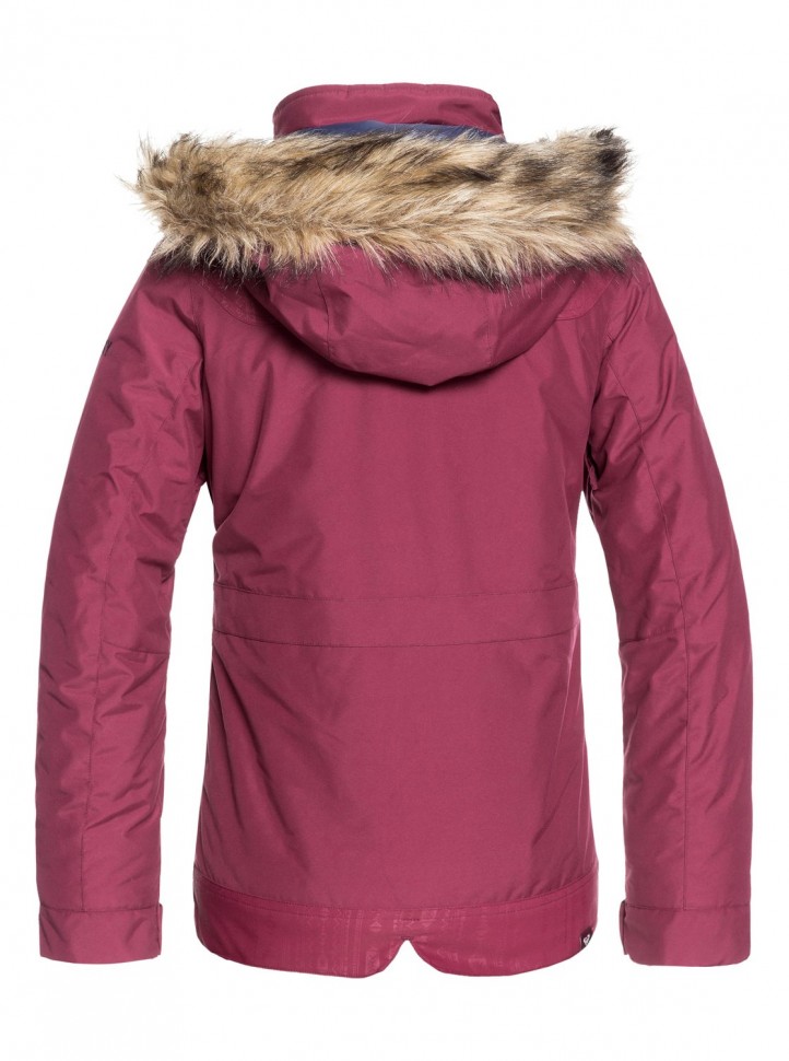 Куртка для сноуборда детская ROXY Tribe Girl Jk G Beet Red фото 2