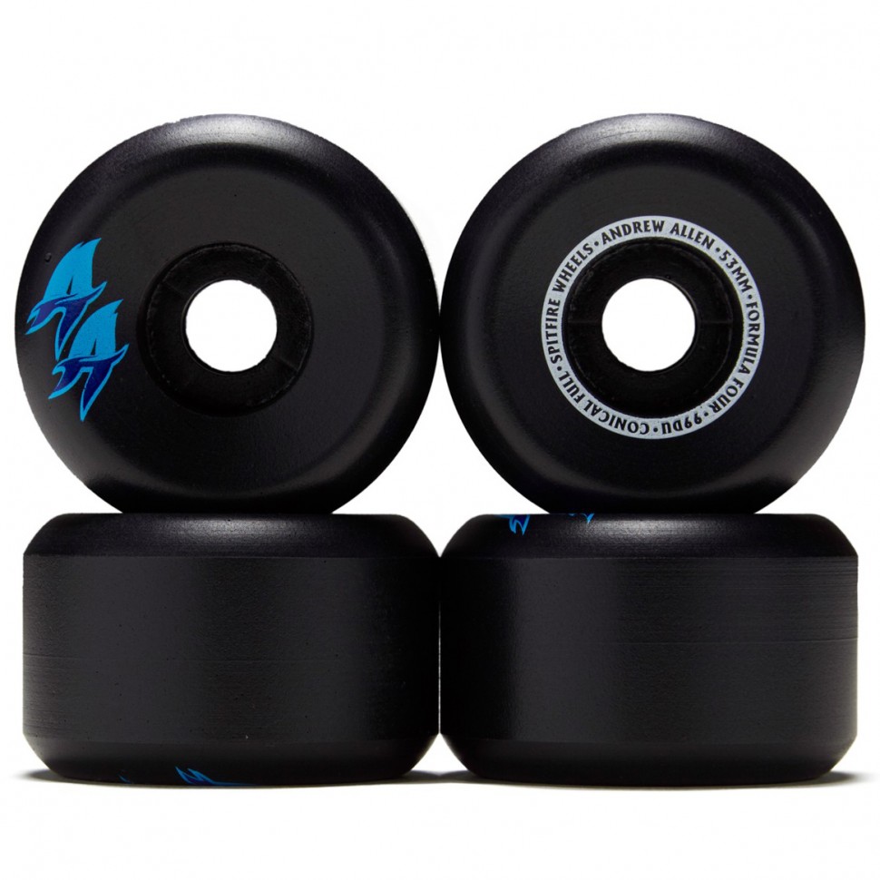 Колеса для скейтборда SPITFIRE F4 Allen Aa Cnful Black 55MM 99A фото 2