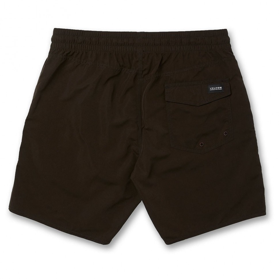 Шорты VOLCOM Lido Solid Trunk 16 Black 2020 фото 2