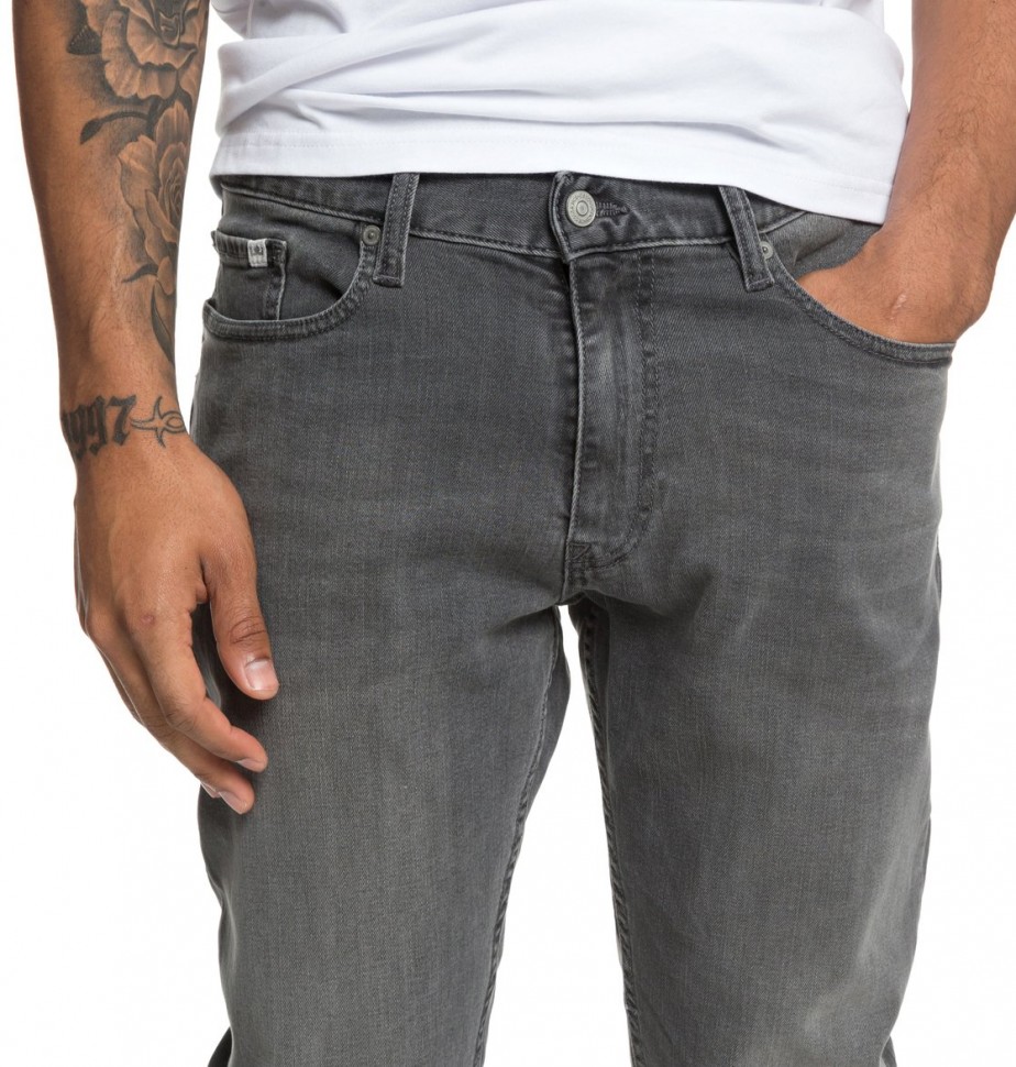 Джинсы DC SHOES Worker Straight M Medium Grey фото 4