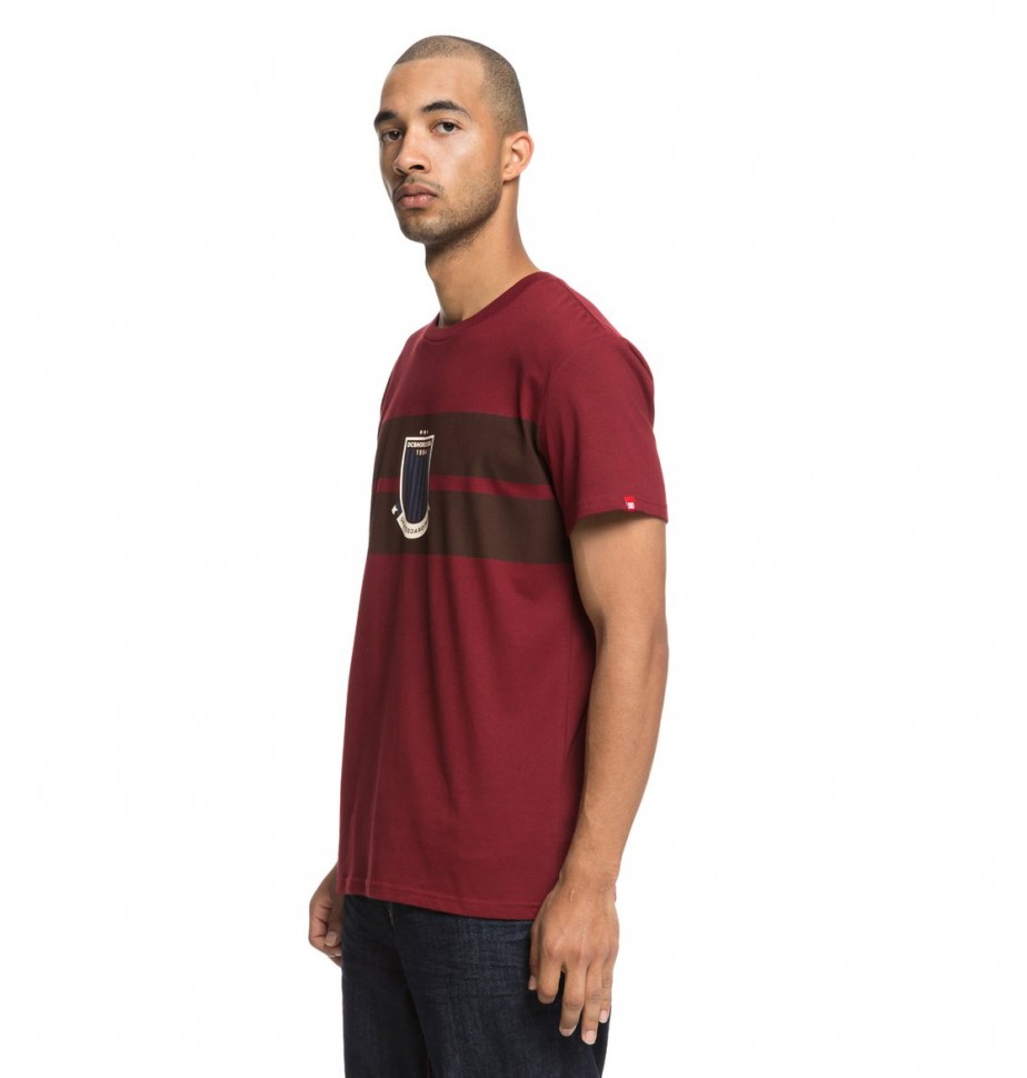 Футболка DC SHOES Derby Ss M Cabernet фото 2