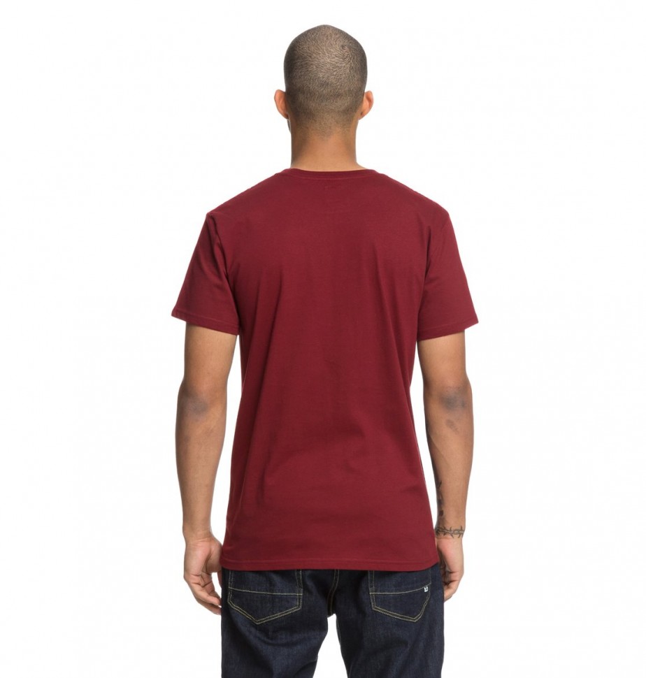Футболка DC SHOES Derby Ss M Cabernet фото 5