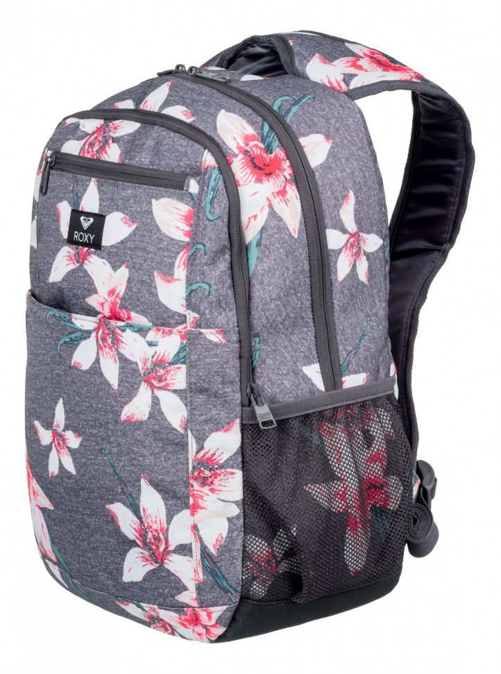 Рюкзак ROXY Here You Are J Charcoal Heather Flower Field фото 2