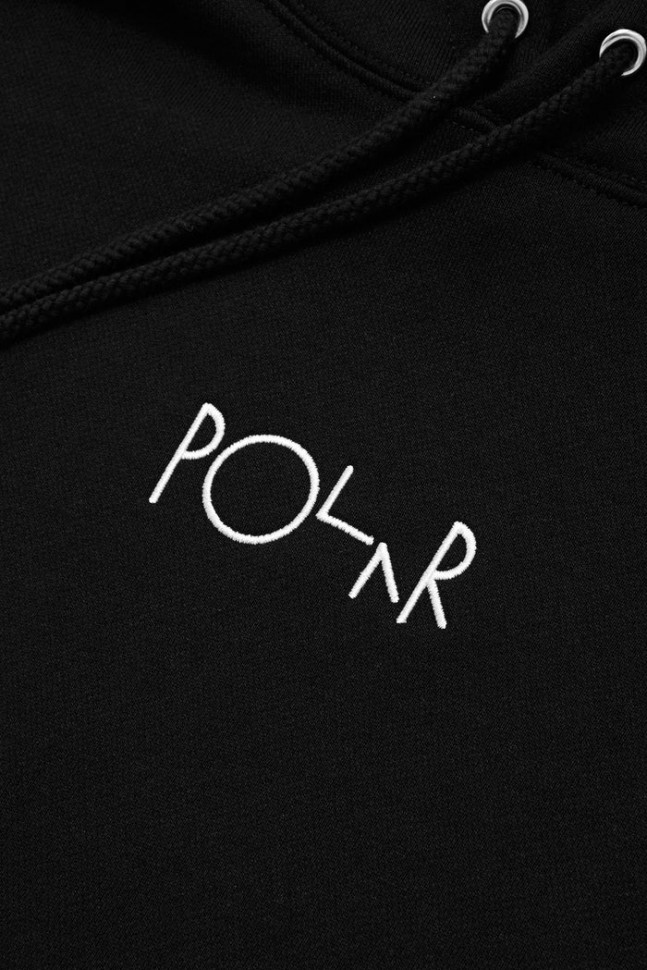 Худи POLAR SKATE CO. American Fleece Hoodie Black фото 2