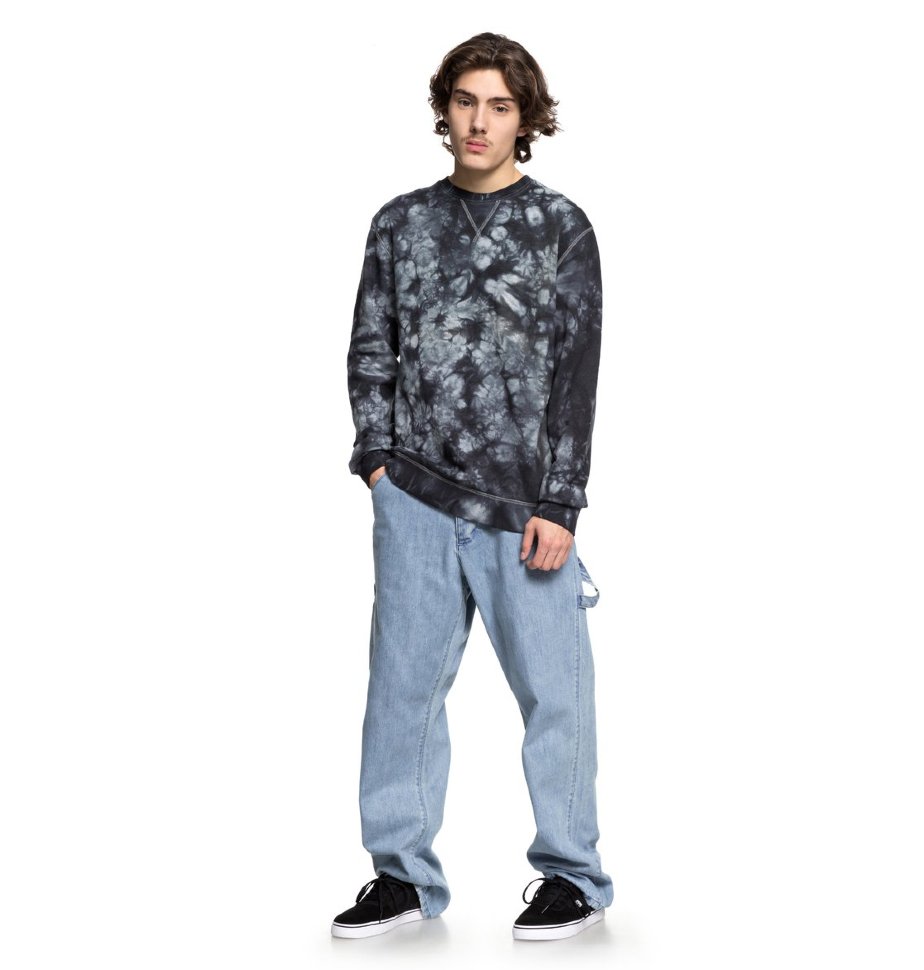 Джемпер мужской DC SHOES Evan Crew Fl M Black фото 2