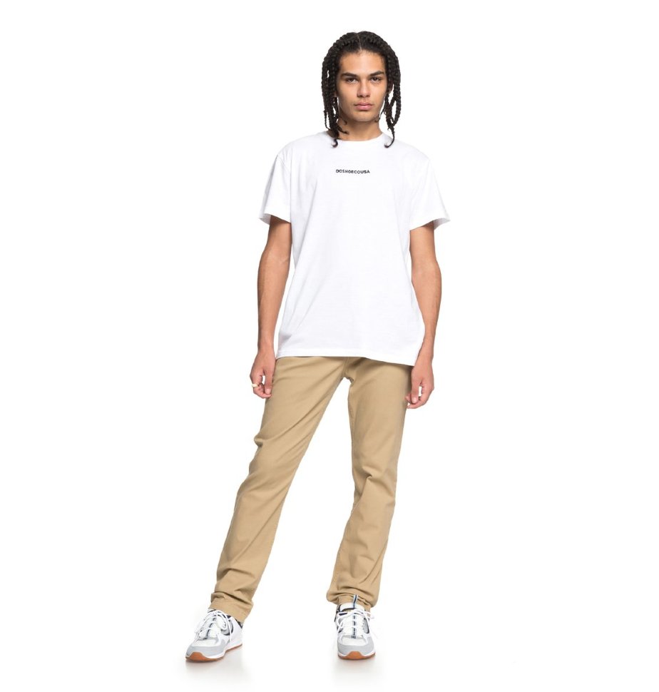 Брюки мужские DC SHOES Wrk Str Chino M Khaki фото 2
