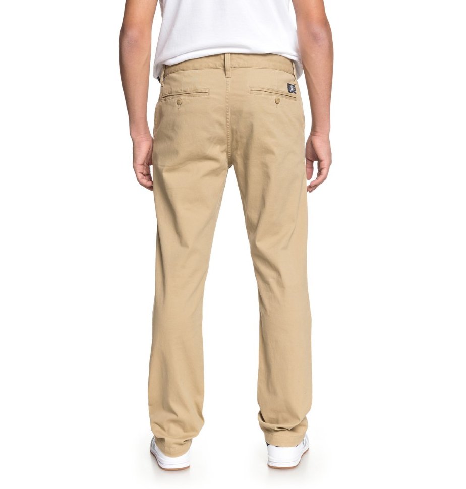 Брюки мужские DC SHOES Wrk Str Chino M Khaki фото 3