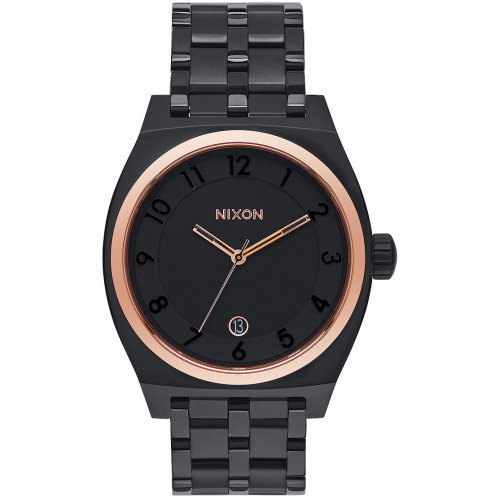 Часы NIXON The Monopoly A/S All Black/Rose Gold