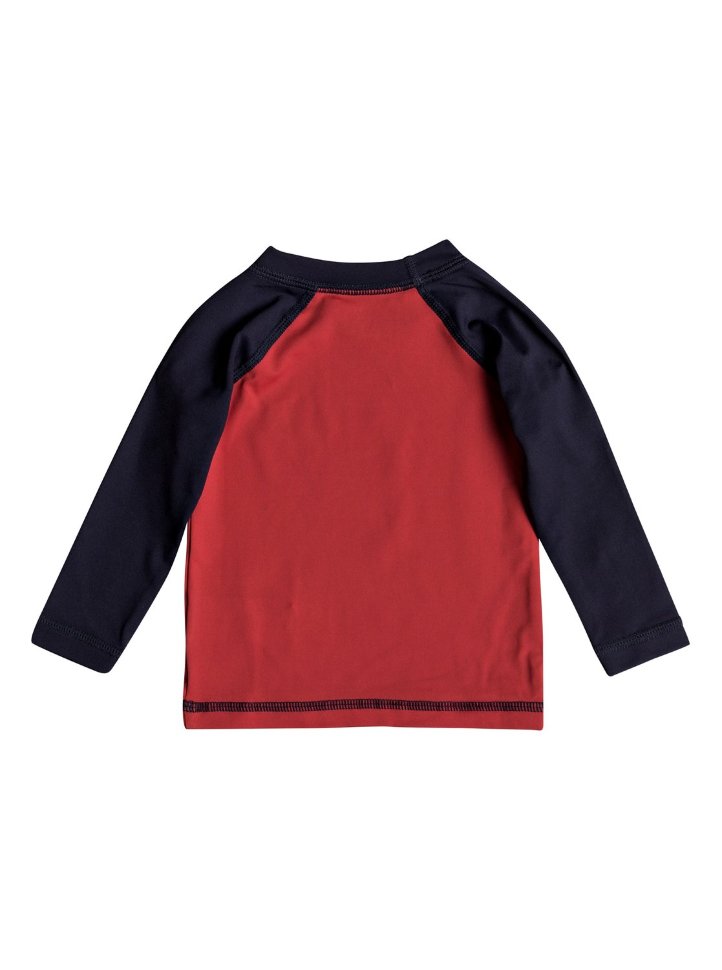 Гидрофуфайка для маленьких мальчиков QUIKSILVER Bubbldreamlsinf I Racing Red/ Navy Blazer фото 2