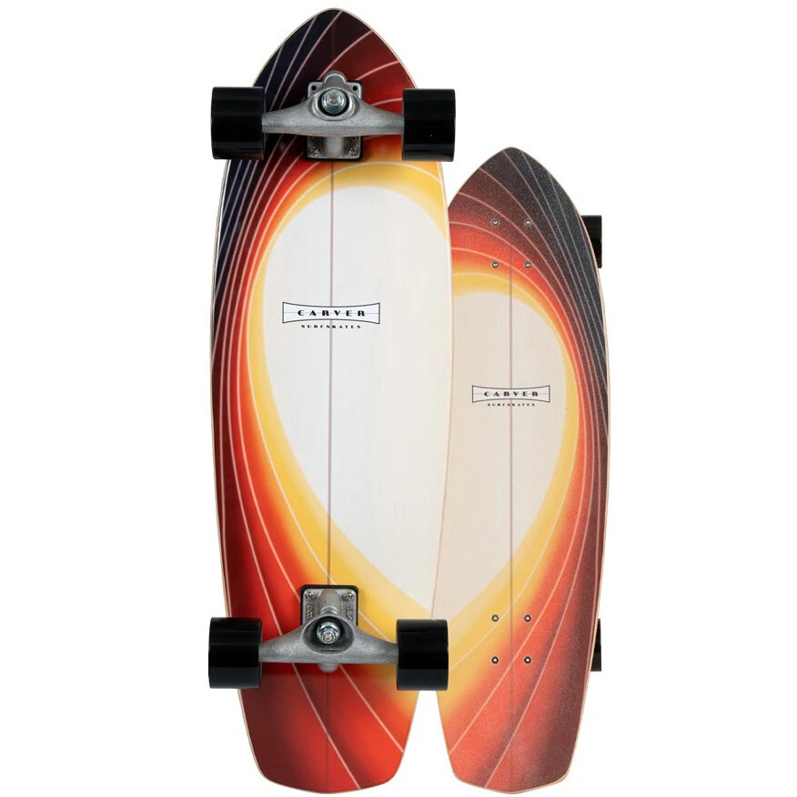 фото Лонгборд комплект carver cx glass off surfskate complete raw 32 дюйм 2020