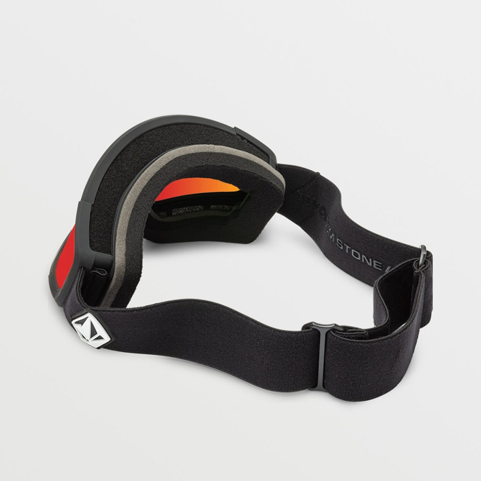 фото Маска горнолыжная volcom attunga matte black red chrome 2024
