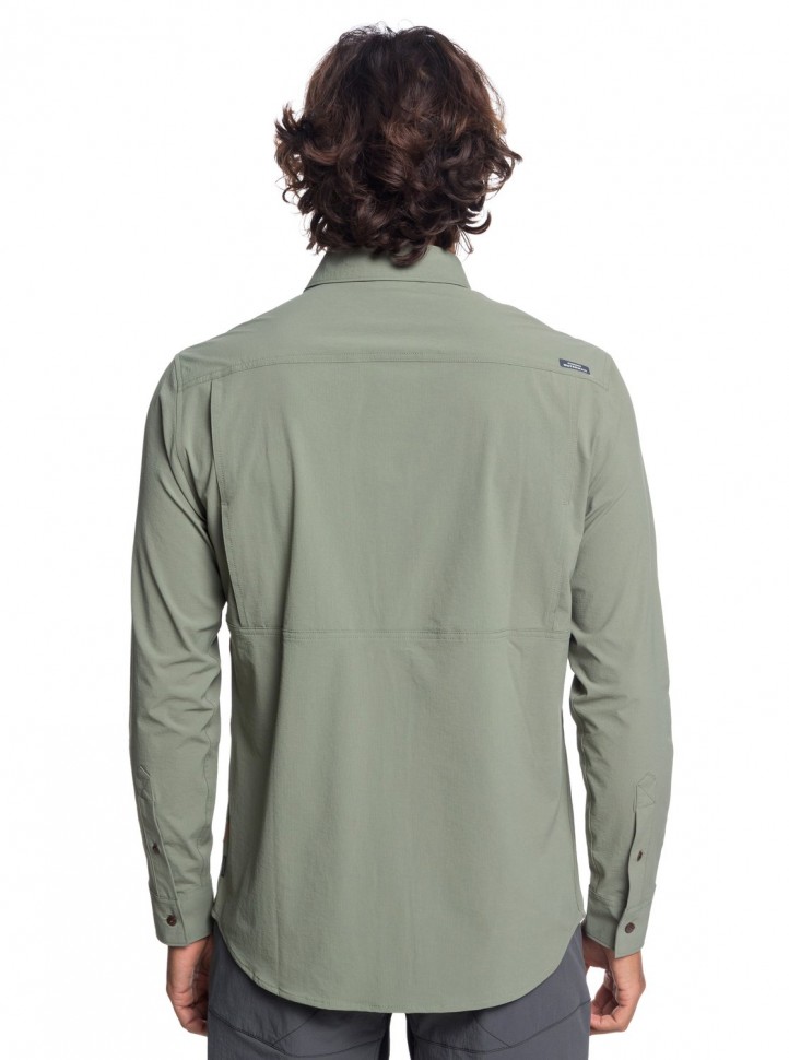 Сорочка QUIKSILVER Saltwaterexplor M Deep Lichen Green фото 3