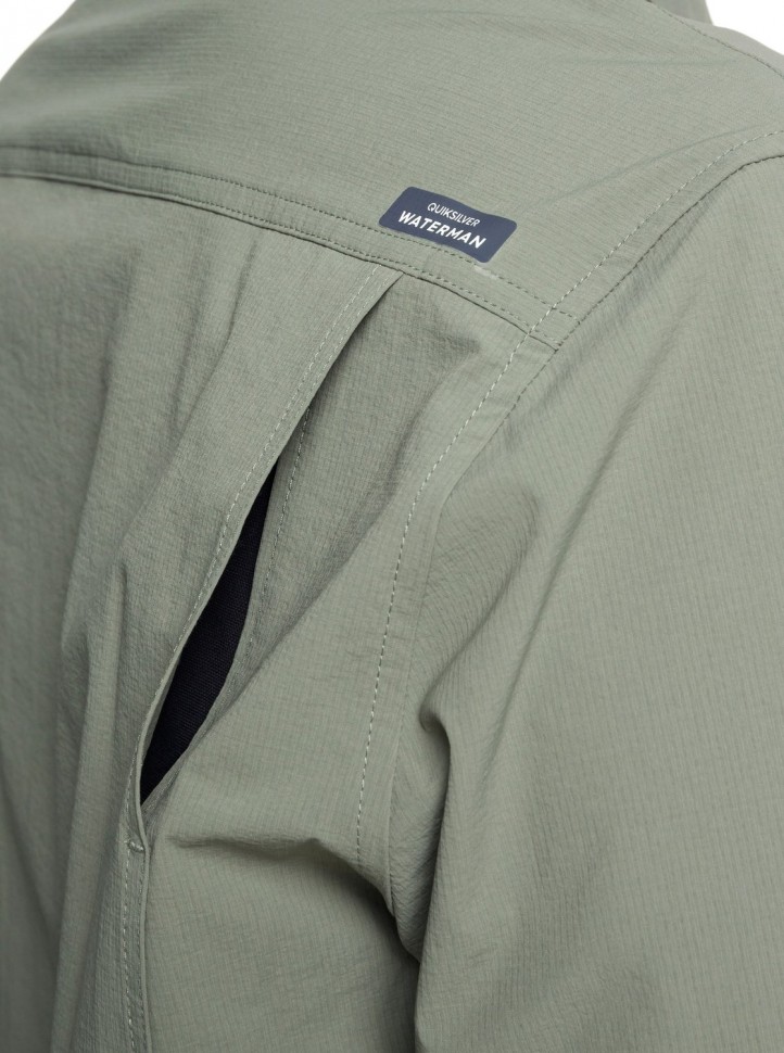 Сорочка QUIKSILVER Saltwaterexplor M Deep Lichen Green фото 4